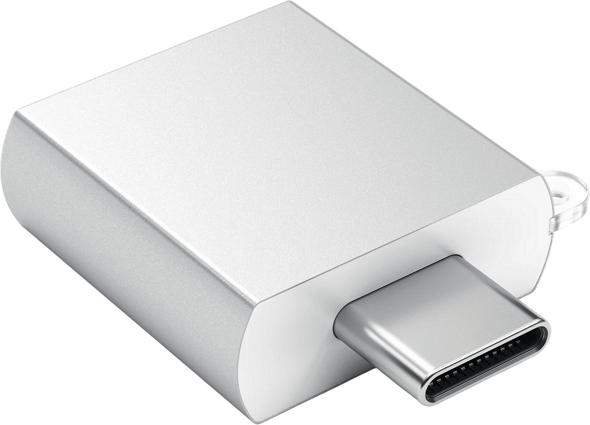 Адаптер Satechi Type-C USB Adapter Silver